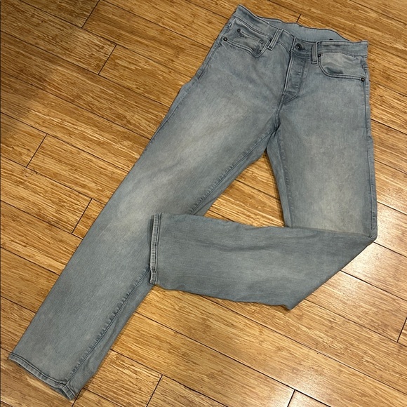 G-Star Raw Streetwear Light Wash Slim Fit Men's Jeans 28 - Picture 3 of 7